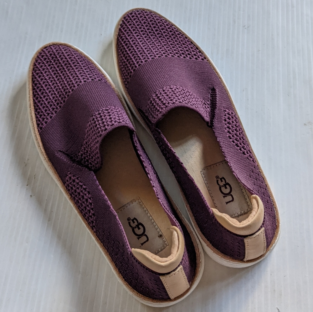 UGG Sammy purple stretch knit slip-on sneakers - Picture 5 of 10